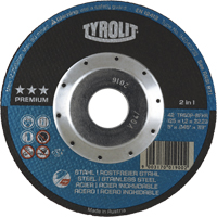Premium 2 in 1 Thincut Cut-Off Wheel, 5" x 0.045", 7/8" Arbor, Type 27, Aluminum Oxide, 12250 RPM Northern Industrial Supply Inc.