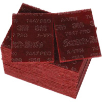 Scotch-Brite 7447 Hand Pads, Aluminum Oxide, 9" x 6", Very Fine Grit Northern Industrial Supply Inc.