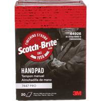 Scotch-Brite 7447 Hand Pads, Aluminum Oxide, 9" x 6", Very Fine Grit Northern Industrial Supply Inc.