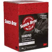 Scotch-Brite 7447 Hand Pads, Aluminum Oxide, 9" x 6", Very Fine Grit Northern Industrial Supply Inc.