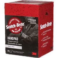 Scotch-Brite 7447 Hand Pads, Aluminum Oxide, 9" x 6", Very Fine Grit Northern Industrial Supply Inc.