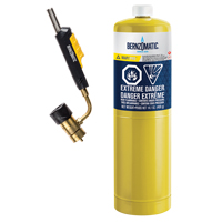 Ensemble de chalumeau &agrave; t&ecirc;te pivotante et allumage &agrave; g&acirc;chette Bernzomatic, Propane Northern Industrial Supply Inc.