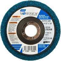 Vortex Non-Woven Disc, 4-1/2" Dia. x 1/2" W, 7/8" Arbor, Aluminum Oxide Northern Industrial Supply Inc.