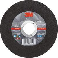 Silver Cut-Off Wheel, 4-1/2" x 0.04", 7/8" Arbor, Type 1, Ceramic, 13300 RPM Northern Industrial Supply Inc.