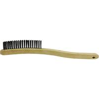 Scratch Brush, Stainless Steel, 3 x 19 Wire Rows, 13-11/16" Long Northern Industrial Supply Inc.