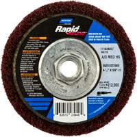 Rapid Blend Non-Woven Depressed Center Abrasive Disc, 4-1/2" Dia., 150-180 Grit, Aluminum Oxide Northern Industrial Supply Inc.