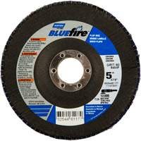 BlueFire Flap Disc, 5" x 7/8", Type 29, 36 Grit, Zirconia Alumina Northern Industrial Supply Inc.