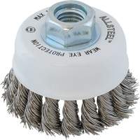 Brosse m&eacute;tallique ALLSTEEL, 3" dia. x 5/8"-11 arbre Northern Industrial Supply Inc.