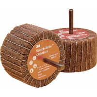 Combi Wheels, 3" Dia. x 1-3/4" W, 1/4" Arbor, Aluminum Oxide Northern Industrial Supply Inc.