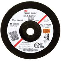 Meule &agrave; moyeu d&eacute;port&eacute; Green Corps, 7" x 1/8", Arbre 7/8", C&eacute;ramique, Type 27 Northern Industrial Supply Inc.