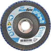 R884P BlueFire&reg; Conical Flap Disc, 4" x 5/8", Type 29, P60 Grit, Zirconia Alumina Northern Industrial Supply Inc.