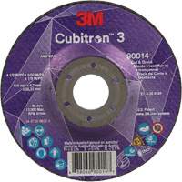 Meule &agrave; couper & tronçonner Cubitron 3, 4-1/2" x 5/32", Arbre de 7/8", Type T27, Grain de 36+, C&eacute;ramique Northern Industrial Supply Inc.