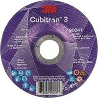 Meule &agrave; tronçonner Cubitron 3, 4-1/2" x 0,045", Arbre de 7/8", Type T27, C&eacute;ramique, 13 300 Tr/min Northern Industrial Supply Inc.