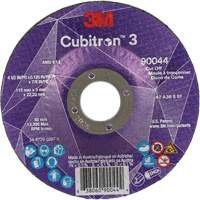 Meule &agrave; tronçonner Cubitron 3, 4-1/2" x 1/8", Arbre de 7/8", Type T27, C&eacute;ramique, 13 300 Tr/min Northern Industrial Supply Inc.