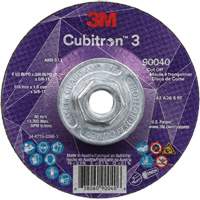 Meule &agrave; tronçonner Cubitron 3, 4-1/2" x 0,045", Arbre de 5/8"-11, Type T27, C&eacute;ramique, 13 300 Tr/min Northern Industrial Supply Inc.