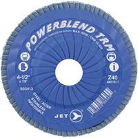 Disque &agrave; lamelles ajustables TRM Powerblend, 4-1/2" x 7/8", Type 29, Grain Z40, Zirconium Northern Industrial Supply Inc.