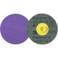 Disque en fibre Roloc Cubitron 3, 4" dia., Grain 80+, C&eacute;ramique Northern Industrial Supply Inc.