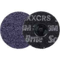 Meule robuste pour le conditionnement de pr&eacute;cision des surfaces Scotch-Brite Roloc, HD-DR, 3" dia., Grain 60+, C&eacute;ramique Northern Industrial Supply Inc.