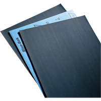 Sandpaper, Paper Sheets - Blue-Bak T414 Waterproof 9" X 11" Sheets, 9" x 11", 220 Grit, Silicon Carbide Northern Industrial Supply Inc.