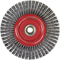 Stringer Bead Knot Wire Brush For Angle Grinders, 6" Dia., 0.02" Fill, 5/8"-11 Arbor, Steel Northern Industrial Supply Inc.