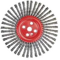 Stringer Bead Knot Wire Brush, 12" Dia., 0.035" Fill, 1" Arbor, Steel Northern Industrial Supply Inc.