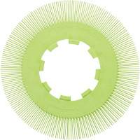 Brosse radiale en soies de pr&eacute;cision type S PN-RB sans adaptateur Scotch-Brite, C&eacute;ramique, Grain 50+, 8" dia. Northern Industrial Supply Inc.