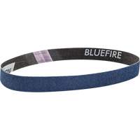 Courroie abrasive en tissu Bluefire, 3/4" la x 18" lo, Alumine de zirconium, Grain 120 Northern Industrial Supply Inc.