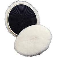 Finesse-it Natural Buffing Pad 82531, 7" Dia., Wool Northern Industrial Supply Inc.