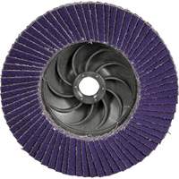 Cubitron 3 Conical  Flap Disc with Quick Change 1169F, 4-1/2" x 5/8"-11, Type T29, 80+ Grit, Ceramic Northern Industrial Supply Inc.