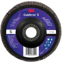 Cubitron 3 Conical  Flap Disc 1169F, 5" x 7/8", Type T29, 80+ Grit, Ceramic Northern Industrial Supply Inc.