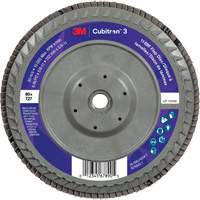 Cubitron 3 Flat Flap Disc with Quick Change 1169F, 6" x 5/8"-11, Type T27, 80+ Grit, Ceramic Northern Industrial Supply Inc.