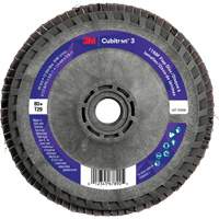 Cubitron 3 Conical  Flap Disc with Quick Change 1169F, 4-1/2" x 5/8"-11, Type T29, 80+ Grit, Ceramic Northern Industrial Supply Inc.