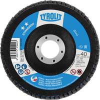 ZA 40 - B425 Standard 2-in-1 Flap Disc, 5" x 7/8", Type 27A, 40 Grit, Zirconia Alumina Northern Industrial Supply Inc.