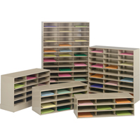 Data Organizers, Stationary, 9 Slots, Steel, 33-3/4" W x 11-5/8" D x 10-3/4" H Northern Industrial Supply Inc.