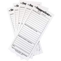 Suggestion Boxes - Suggestion Cards, 25/pkg Northern Industrial Supply Inc.