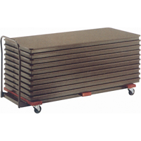 Flat Stacking Table Caddies, 74" W x 31.25" D x 36.25" H Northern Industrial Supply Inc.
