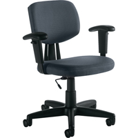 Task Chair, Fabric, Charcoal Northern Industrial Supply Inc.