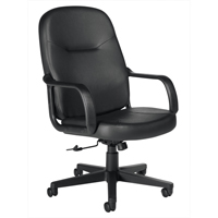Office Chairs, Leather, Black Northern Industrial Supply Inc.