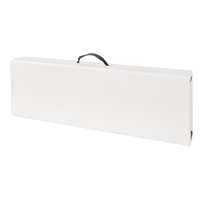Folding Bench, Polyethylene, 72" L x 12" W x 17" H Northern Industrial Supply Inc.