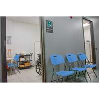 Folding Chair, Polyethylene, Blue, 350 lbs. Weight Capacity Northern Industrial Supply Inc.