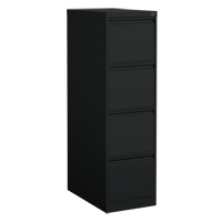 Classeur vertical, Acier, 4 tiroirs, 15-1/7" la x 25" p x 52" h, Noir Northern Industrial Supply Inc.