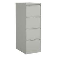 Classeur vertical, Acier, 4 tiroirs, 18-1/7" la x 25" p x 52" h, Gris Northern Industrial Supply Inc.