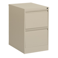 Classeur vertical, Acier, 2 tiroirs, 18-1/7" la x 25" p x 29" h, Beige Northern Industrial Supply Inc.