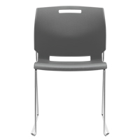 Chair, Plastic, 32-1/2" High, 300 lbs. Capacity, Grey Northern Industrial Supply Inc.