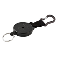 Securit Retractable Key Holder, Polycarbonate, 28" Cable, Carabiner Attachment Northern Industrial Supply Inc.