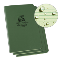 Notebook, Soft Cover, Green, 48 Pages, 4-5/8" W x 7" L Northern Industrial Supply Inc.