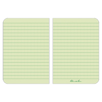 Memo Book, Soft Cover, Tan, 112 Pages, 3-1/2" W x 5" L Northern Industrial Supply Inc.