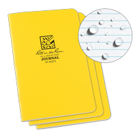 Carnet de notes, Couverture souple, Jaune, 48 Pages, 4-5/8" , 7"  Northern Industrial Supply Inc.