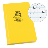 Livre reli&eacute;, Couverture rigide, Jaune, 160 Pages, 4-5/8" , 7-1/4"  Northern Industrial Supply Inc.