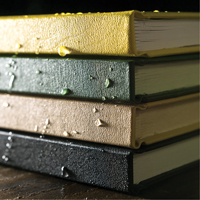 Livre reli&eacute;, Couverture rigide, Jaune, 160 Pages, 4-5/8" , 7-1/4"  Northern Industrial Supply Inc.